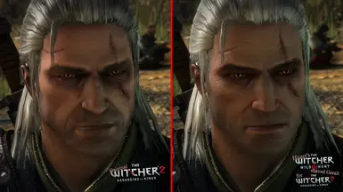 The Witcher III shaved Geralt for The Witcher 2