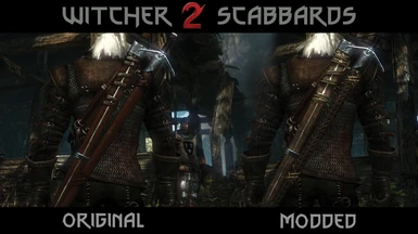 The Witcher 2 Scabbard Variations