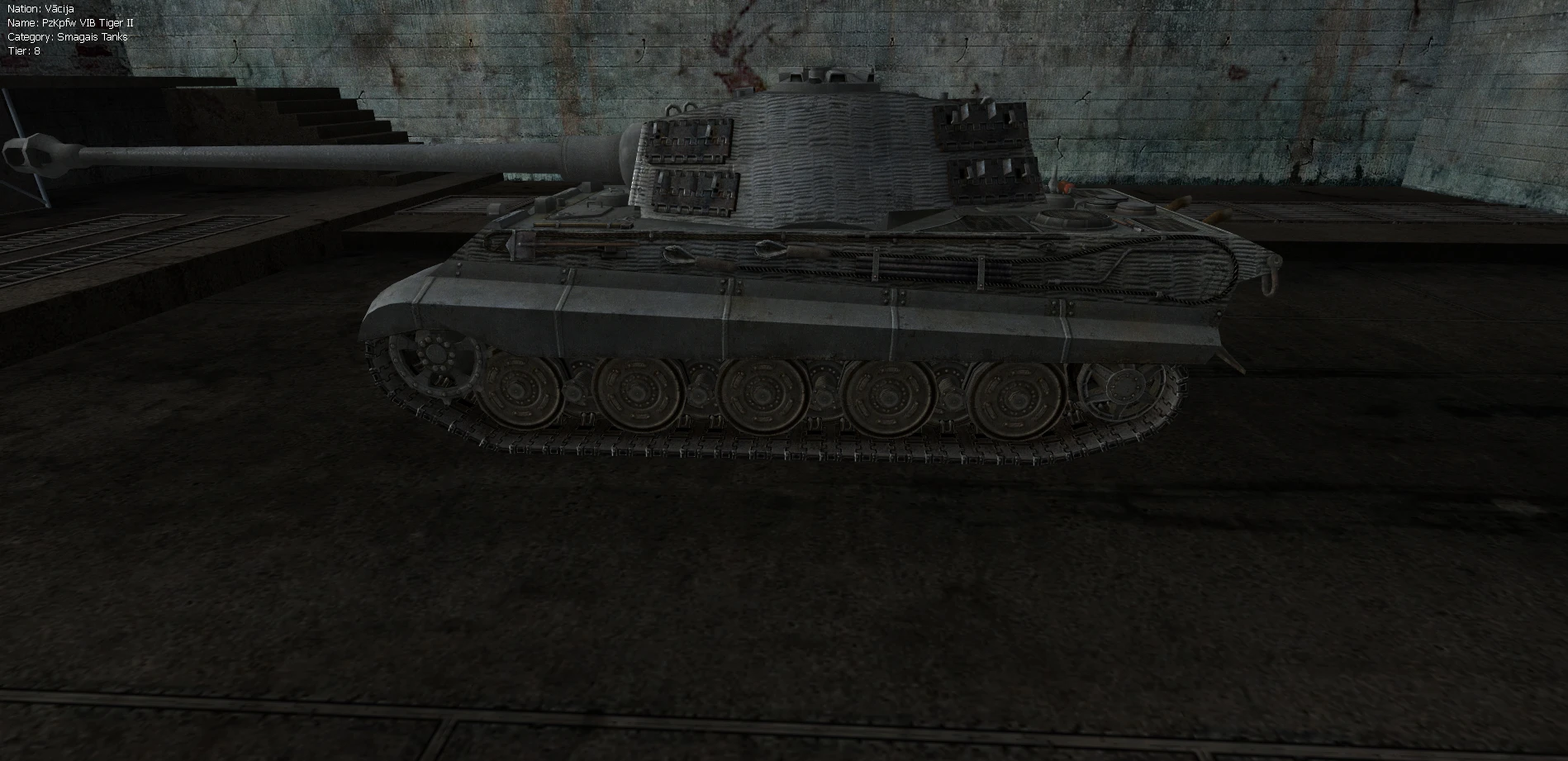 Tiger II With Zimmerit At World Of Tanks - Mods And Community