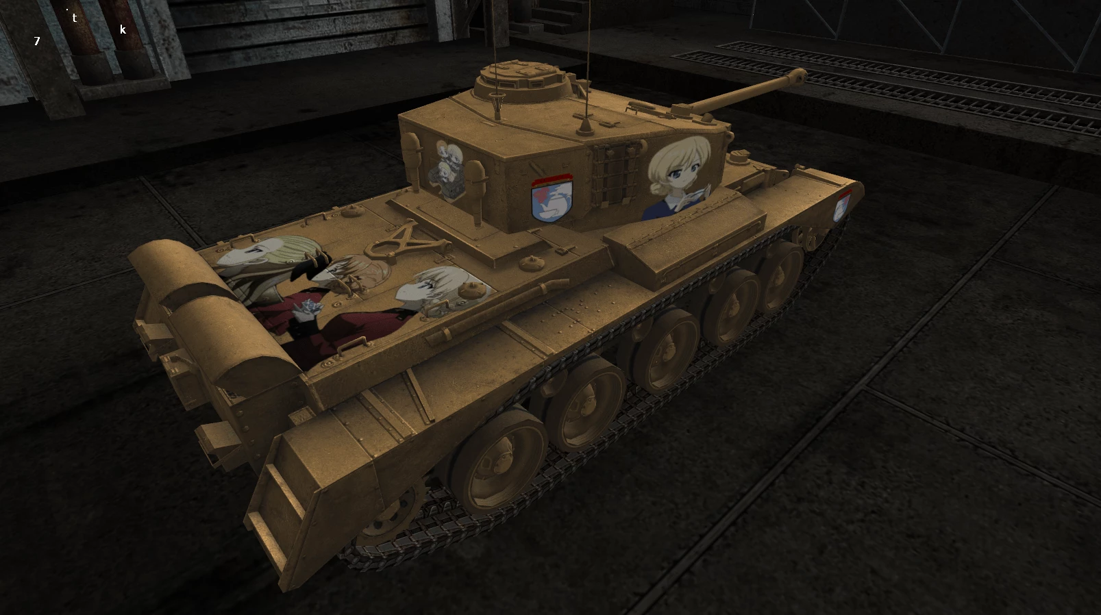 girls in panzer loading wheel for world of tanks mod girls in panzer loading wheel for world of tanks mod