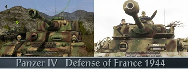 Panzer IV - Defense of France 1944