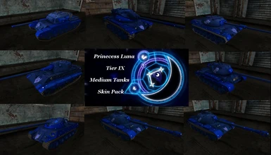 Princess Luna IX Tier Medium Tanks Skin Pack