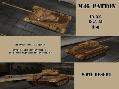 M46 Patton - WWII Desert