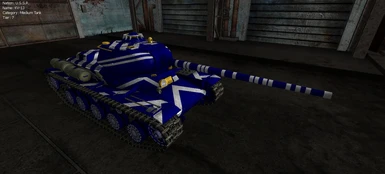 KV-13 - Blue-White Striped