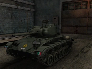 M24 Chaffee Italian Army