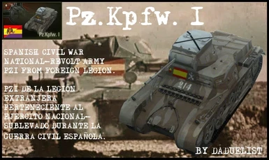 PzKpfw I - Panzer I - Spanish Civil War