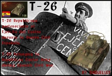 T-26 Republican Spanish Civil War