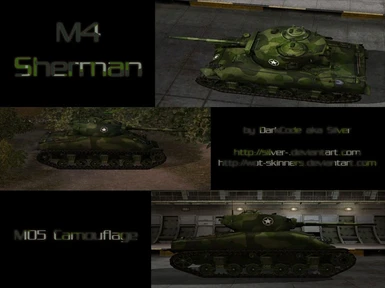 M4 Sherman - M05 Camo