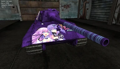 E-50 - Hyperdimension Neptunia Mk2 - Purple Sisters
