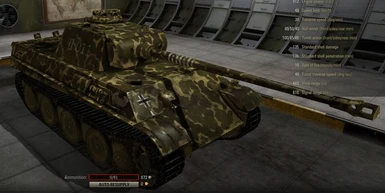 PzKpfwV Panther - Heavy Forest Camo