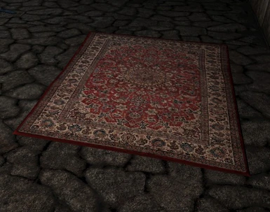 Persian carpet shot