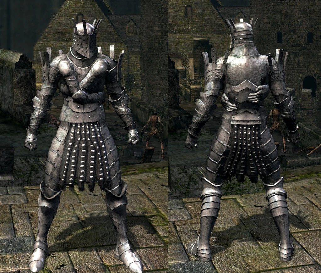 dark souls light armor set black or silver set of favor lautrec armor at da...