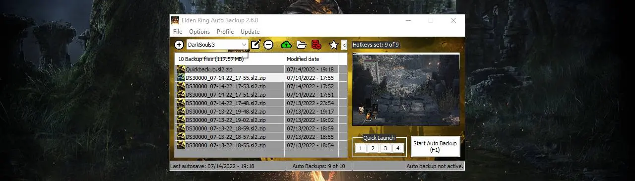 Dark Souls 2 Save Game Backup Tool at Dark Souls 2 Nexus - Mods