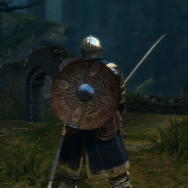 Warrior s Round Shield