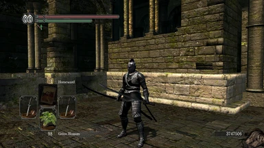 Shadow Ninja Armor (Smoke Metallic) with Faraam Armor