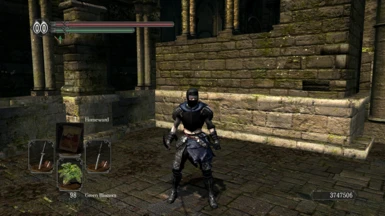 Shadow Ninja Armor (Smoke Metallic) with Balder Knight Armor