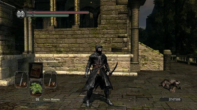 Shadow Ninja Armor (Smoke Metallic) with Wanderer Armor