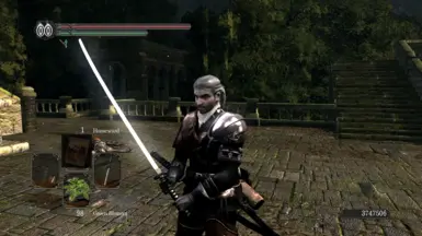 Iato Shadow Ninja Samurai Katana (Black) with Wither Thief Armor
