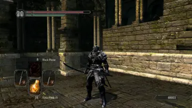 Black Steel Tarkus (Gloves Leggings) with Eastern Captain Armor