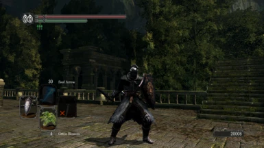 Giant Knight Armor (Forossa Helm & Gloves) with Sellsword Knight Armor