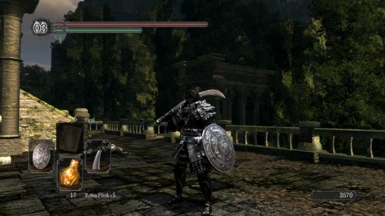 Dark Wraith Knight with Wanderer Eastern Samurai Armor