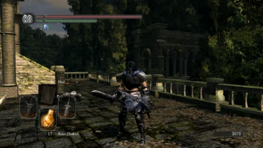 Dark Wraith Knight with Wanderer Balder Knight Armor