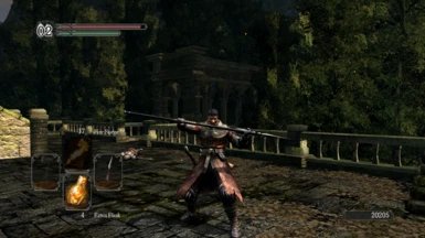 Sekiro Wanderer Armor with Balder Knight Spear