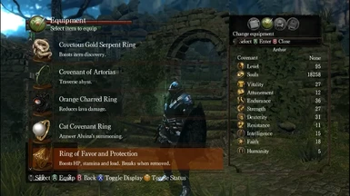 Ring of favor and protection don't break Dark Souls Nexus - mods and community