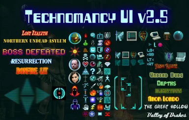 Technomancy UI for Dark Souls Remastest Mod