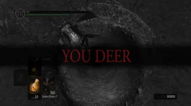 YOU DEER death screen