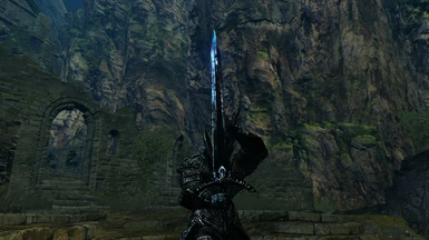 with the black knight sword