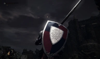 Knight Shield Retexture - Hawkeye Gough Quote