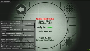 Fallout Shelter Modpack At Fallout Shelter Nexus Mods And Community