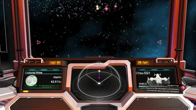 HUD Line (Pink) Example