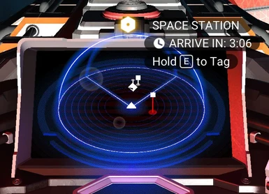 HUD Marker (No Glow) Example using White Markers