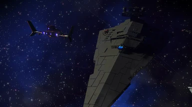 Imperial Star Destroyer approach