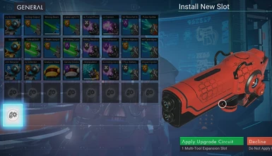 S Class Multitool Inventory Slots