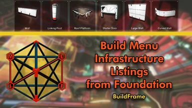 BuildFrame MILF - Build Menu Infrastructure Listings from Foundation