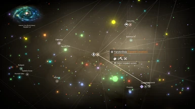 Galactic Map - Uncover Visited Stars