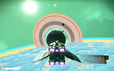 Better Colorful Planet Rings