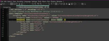 EXML file screenshot