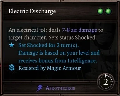 Electric Discharge After