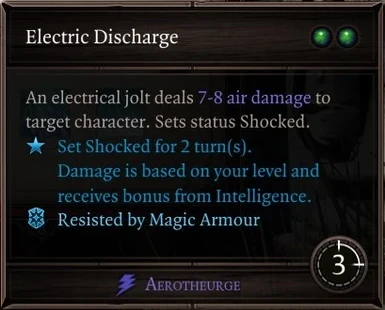 Electric Discharge Before