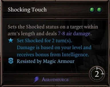 Shocking touch After