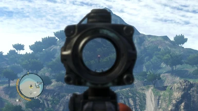 New tactical ACOG sight reticle for marksman sight