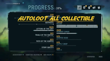 Autoloot ALL Collectible