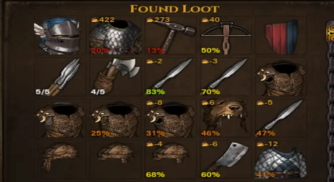 Every item drops for loot (Legends) at Battle Brothers Nexus - Mods and ...