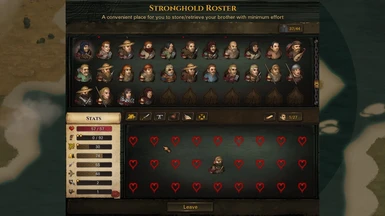 Roster UI Add-on for Stronghold mod