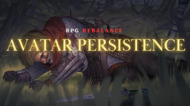 RPG Rebalance - Avatar Persistence