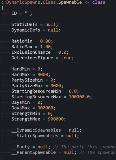 Dynamic Spawns Framework